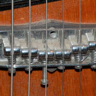 Fury Concord  L-S Jazz Series Thinline Electric Guitar 1974 image 10