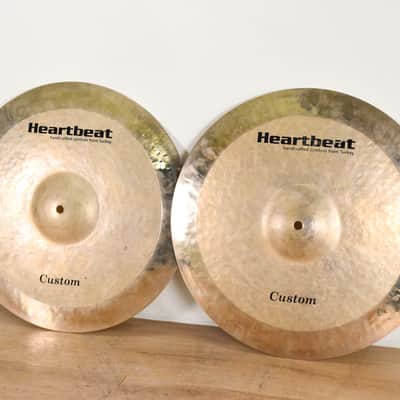 Heartbeat 16-inch Custom Hi-Hat Cymbals (church owned) CG00U2G image 1