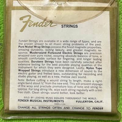 Fender No. 750 Spanish Guitar Bronze-Heavy Set Late 1960's - Bronze image 4