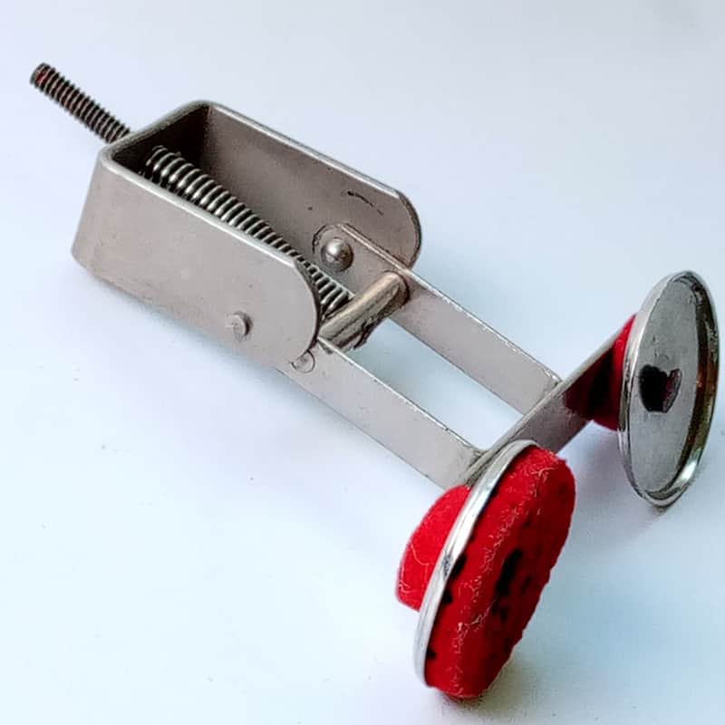 Slingerland Double-Red-Felt Muffler Nickel Radio King Snare/To…