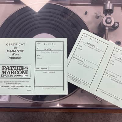 Pathe Marconi la voix de son maître TL167V image 3