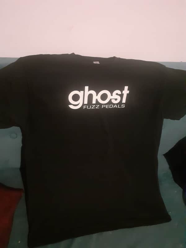 Ghost Fuzz Pedals T-Shirt Size M image 1