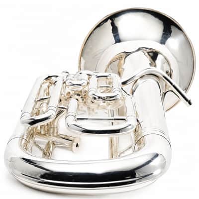 Yamaha YEP-641 Professional Bb Euphonium in Silver Plate SN 101656 image 6