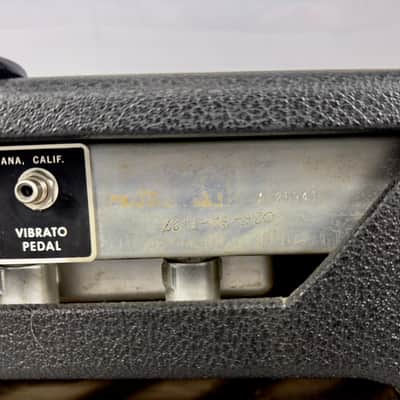 Fender Band Master BlackFace 40 Watt Tube Amplifier Head 1967 - Black image 5