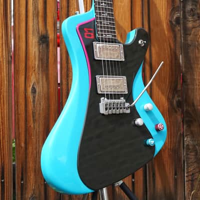 ESP Custom Shop STREAM-Miku-Custom V2 6-String Electric Guitar w/ Black Tolex Hard Case image 9