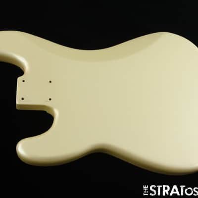 Fender Duff McKagan Deluxe Precision BASS BODY P Bass Guitar Part Olympic Pearl image 2