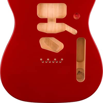 Fender Deluxe Series Telecaster SSH Alder Body, Candy Apple Red image 1