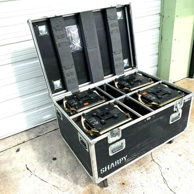 Clay Paky Sharpy Gold Beam Moving Head Lights With Case (Lot Of 4)TrueHeartSound image 6