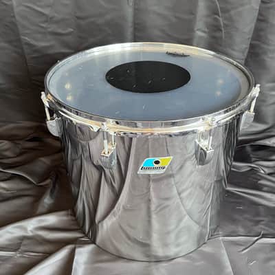 VINTAGE Ludwig 1970's Stainless Steel 8 piece Concert Tom Configuration image 18