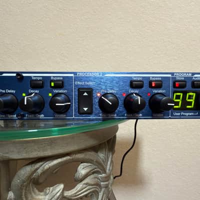 Lexicon MX200 Dual Reverb Effects Processor 2010s - Black/Blue; MINT CONDITION [SCROLL DOWN FOR GREAT SAMPLE VIDEO] image 2