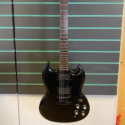 Epiphone G-400 Gothic SG 2003 Pitch Black Electric Guitar w/ EMG