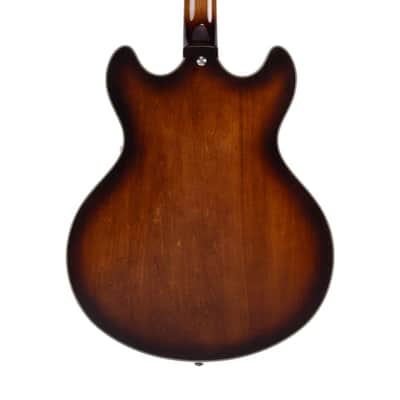 D'Angelico Premier DC with Gig Bag - Brown Burst (DAPDCBRBNS) image 4
