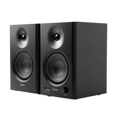 Edifier MR4 Powered Studio Monitor Speakers, 4" Active Near-field Monitor Speaker - Black (Pair) image 1