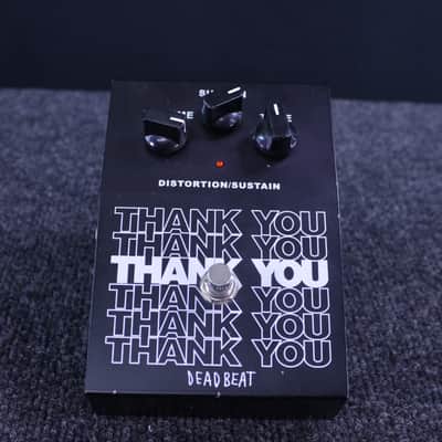 DeadBeat Sound Thank You Distortion/Sustainer 2017-2018 - Black image 1