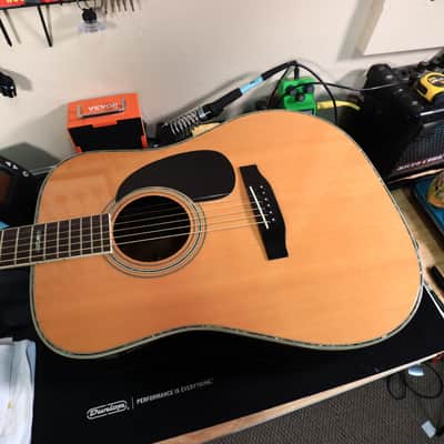 Vintage Morris D-41 MIJ Japan Acoustic Guitar image 24