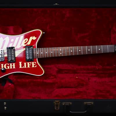 Hamer Miller High Life from 1986 in Red/Gold with original Hardcase image 3
