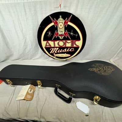 Gibson Custom Shop LPB-3 lpb3 Les Paul Custom Guitar with COA + Case - Ebony / Black image 2