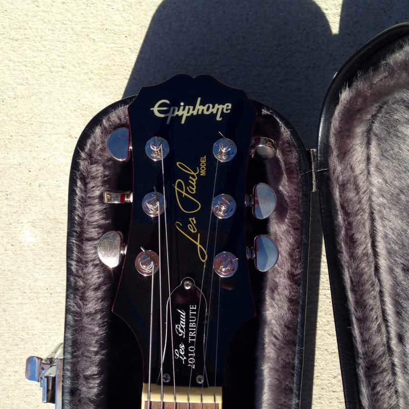 Epiphone Les Paul 2010 Tribute Cherry Sunburst | Reverb