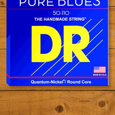 DR Pure Blues Quantum Nickel Bass Strings - Long Scale 50-110 image 1