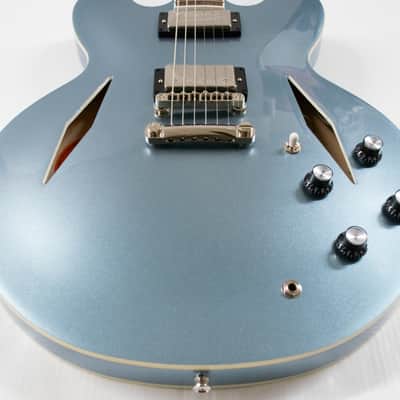 Epiphone Dave Grohl DG-335 Semi-hollowbody Electric Guitar (Demo) - Pelham Blue image 2