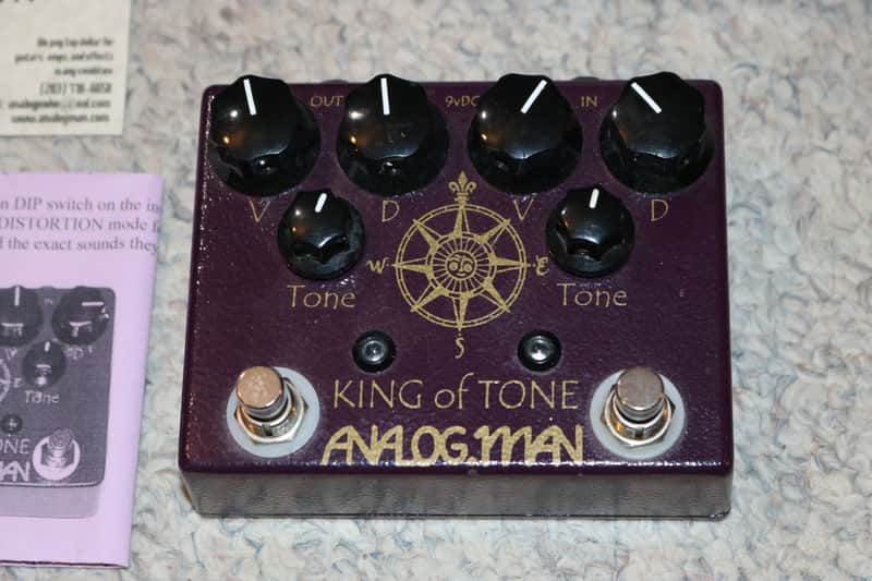 2013 Analogman King of Tone V4 - with Box & Papers - No Tariffs image 1