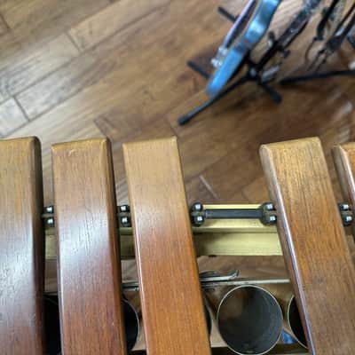 Musser Band Marimba Model #210 c.1950.  Includes Custom Wooden Travel Cases image 20