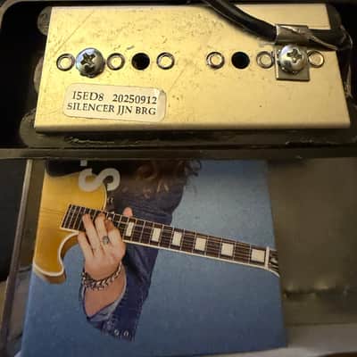 Seymour Duncan JJN P90 Silencer Soapbar Jared James Nichols Signature Bridge Pickup 2023 - Present - Black Cover image 2
