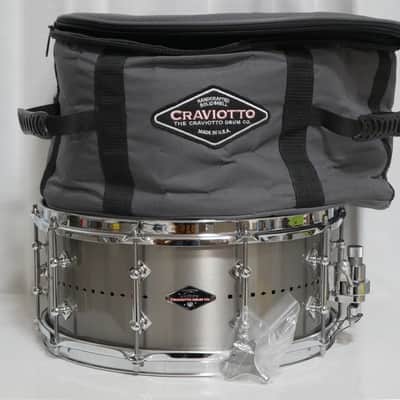 Craviotto Solitaire Titanium 6 x 14 rare (1 of 25) NAMM 2016 model image 1