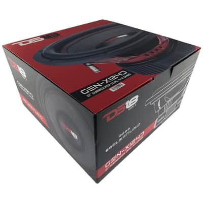DS18 - GEN-X124D - 12" Aluminum Voice Coil Subwoofer - Dual 4 Ohms image 7