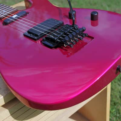 Barrington ESP BRG 872 1988 Hot Pink.  RARE & Collectible.  Barrington, IL. USA MIJ image 13