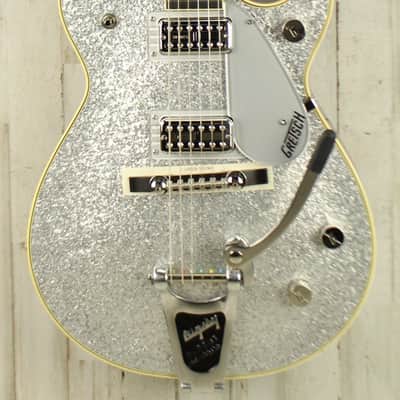 DEMO Gretsch G6129T-59 Vintage Select ’59 Silver Jet - Silver Sparkle (260) image 2