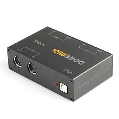 MIDI 3x3 Box Controller USB Midi Interface 3 input 3 output Midi Adapter image 4