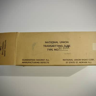 National Union 866A Tubes set of (2) Circa-1950s-Glass Vacuum Tube image 4