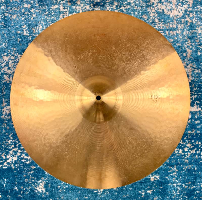 VINTAGE 22” Paiste 404 Ride 2458g image 1
