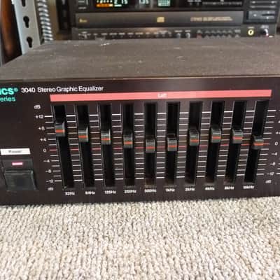 MCS 3040 Graphic Equalizer - 10 Band Dual Channel EQ - Cleaned and Tested image 3