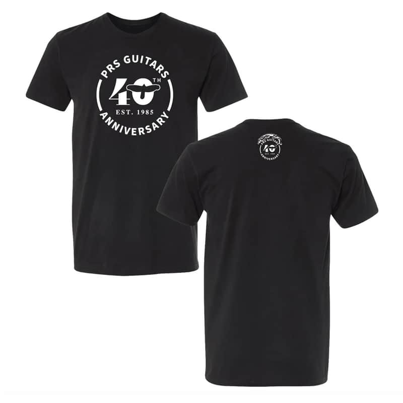 PRS 40th Anniversary Tee Black M image 1