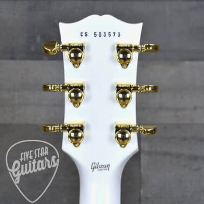Gibson Custom Shop Les Paul Custom - Alpine White with Hardshell Case image 8