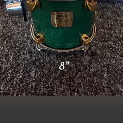 Yamaha Maple Custom 90s - Emerald Green 6-Piece image 2