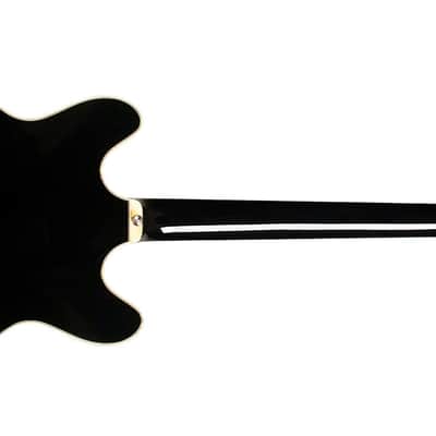 Guild Starfire Bass - Black - Single pickup - Semi-Hollow Body Bass Guitar image 3