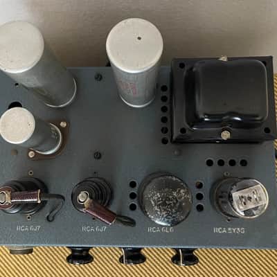 RCA MI-12236 Vintage Harmonica/Guitar Tube PA Head Amplifier image 6