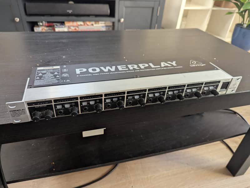 Behringer HA8000 V2 Powerplay 8-Channel Headphone Amp image 1