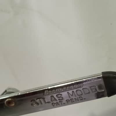*Ludwig "Atlas" Snare Drum Stand Chrome Vintage 70s Tube-Legs Tripod Chicago USA image 2