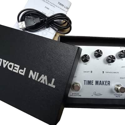 Time Maker 11 Types of Ultimate Delay Bass Guitar Effect Pedal Stereo with Tap Tempo image 6