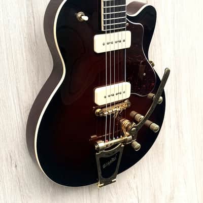 Guild M-75 Aristocrat With Bigsby - Antique Sunburst image 4