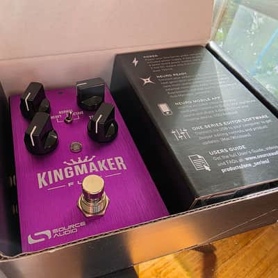 SOURCE AUDIO KINGMAKER FUZZ 純正MIDIアダプター付 Source Audio Kingmaker Fuzz Pedal | Sweetwater