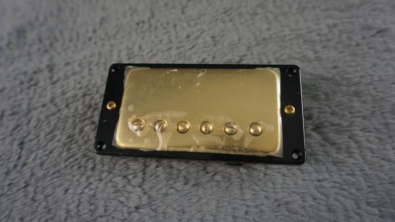 Immagine Tokai Humbucker Gold Cover w/ Black Pickup Ring - 2 Wire - 1