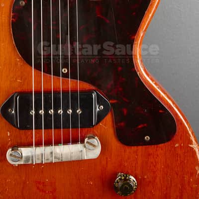 Immagine Gibson Les Paul Junior 1960 Cherry Red Double Cut Original Vintage VIDEO! (cod.43VG) - 4