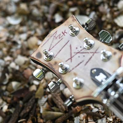 ESP E-II RZK-II Burnt Richard Z Signature - Distressed & Burnt image 10