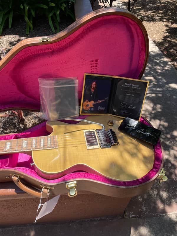 Gibson Custom Shop Dave Amato Les Paul Axcess 2016 - HD TV Yellow