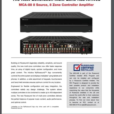 Russound MCA-88 - Black image 4
